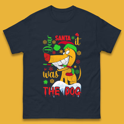 christmas dog t shirt