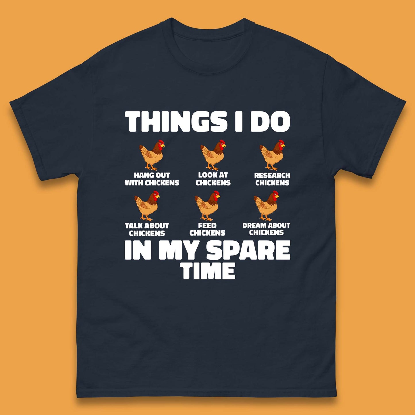 Chickens Things Mens T-Shirt