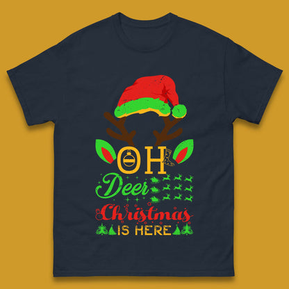 oh deer christmas is here tee