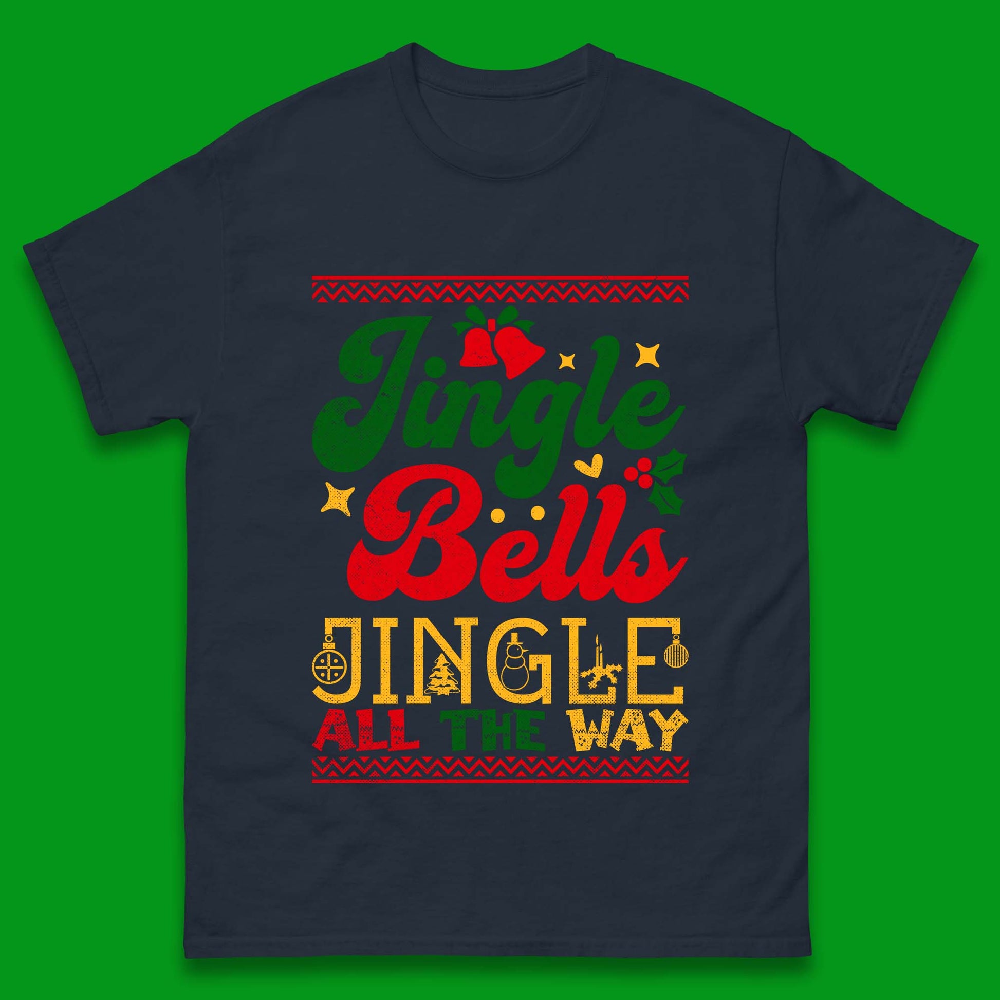 jingle bell christmas t shirt