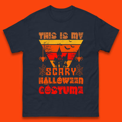 This Is My Scary Halloween Costume Spooky Haunted House Creepy Halloween Mens Tee Top