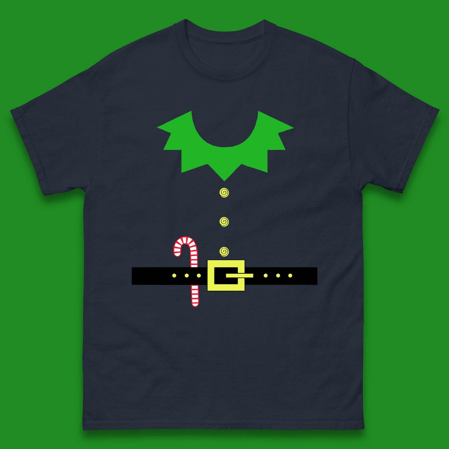 christmas elf costume christmas candy t shirt