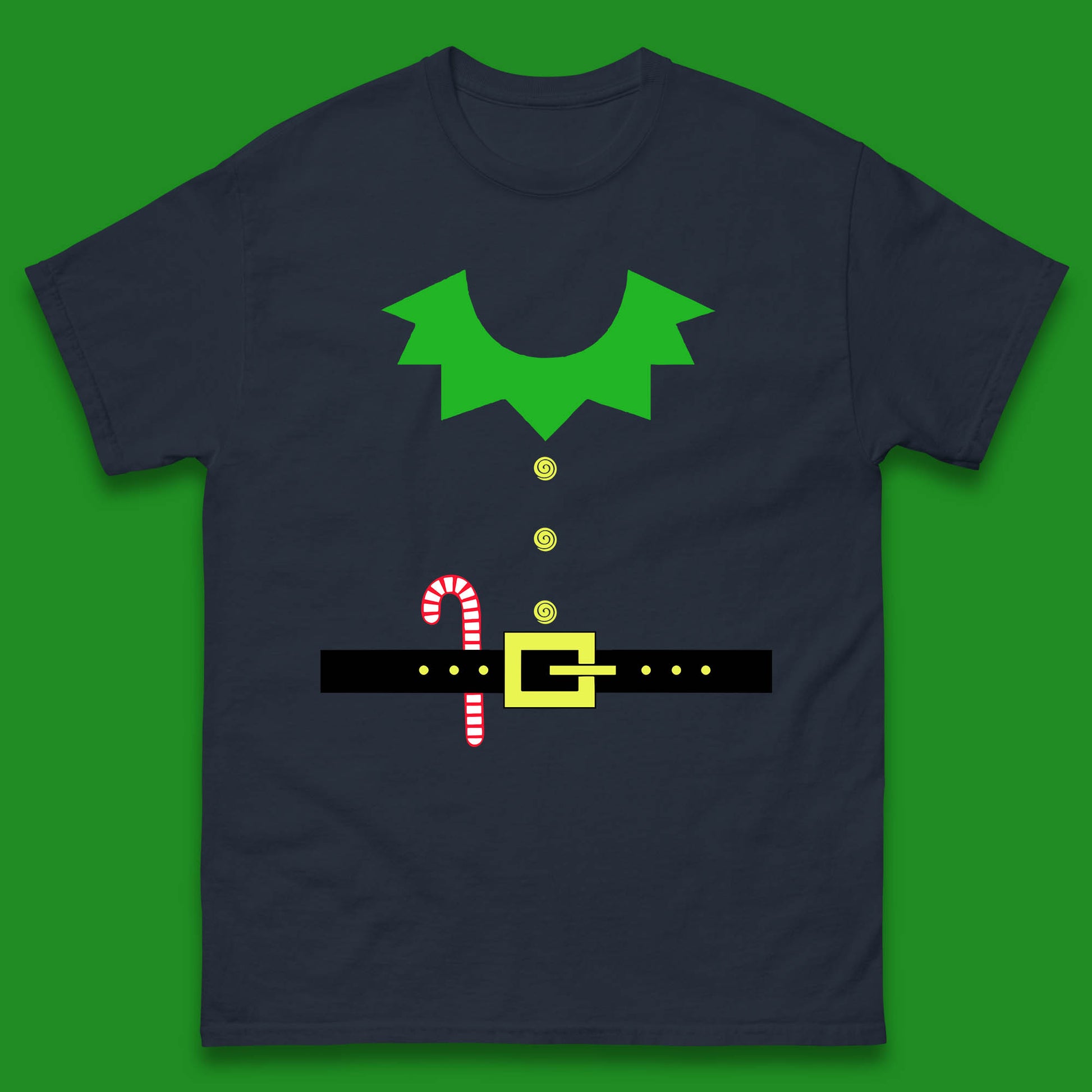 christmas elf costume christmas candy t shirt