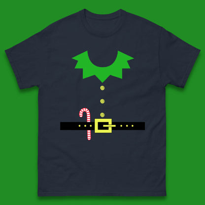 christmas elf costume christmas candy t shirt