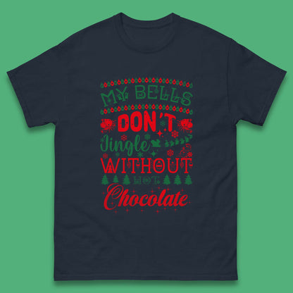 funny christmas chocolate t shirt
