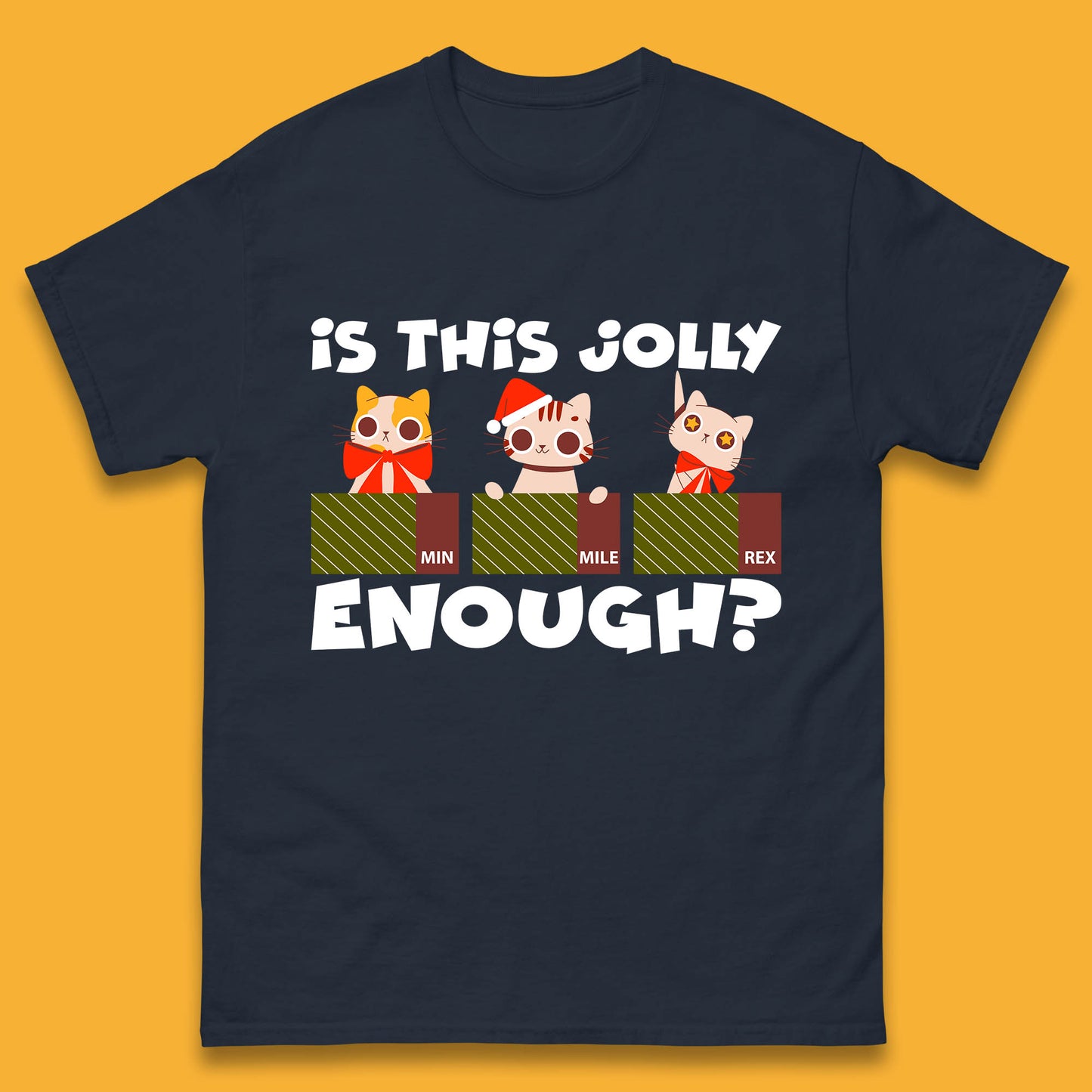 christmas cat t shirt