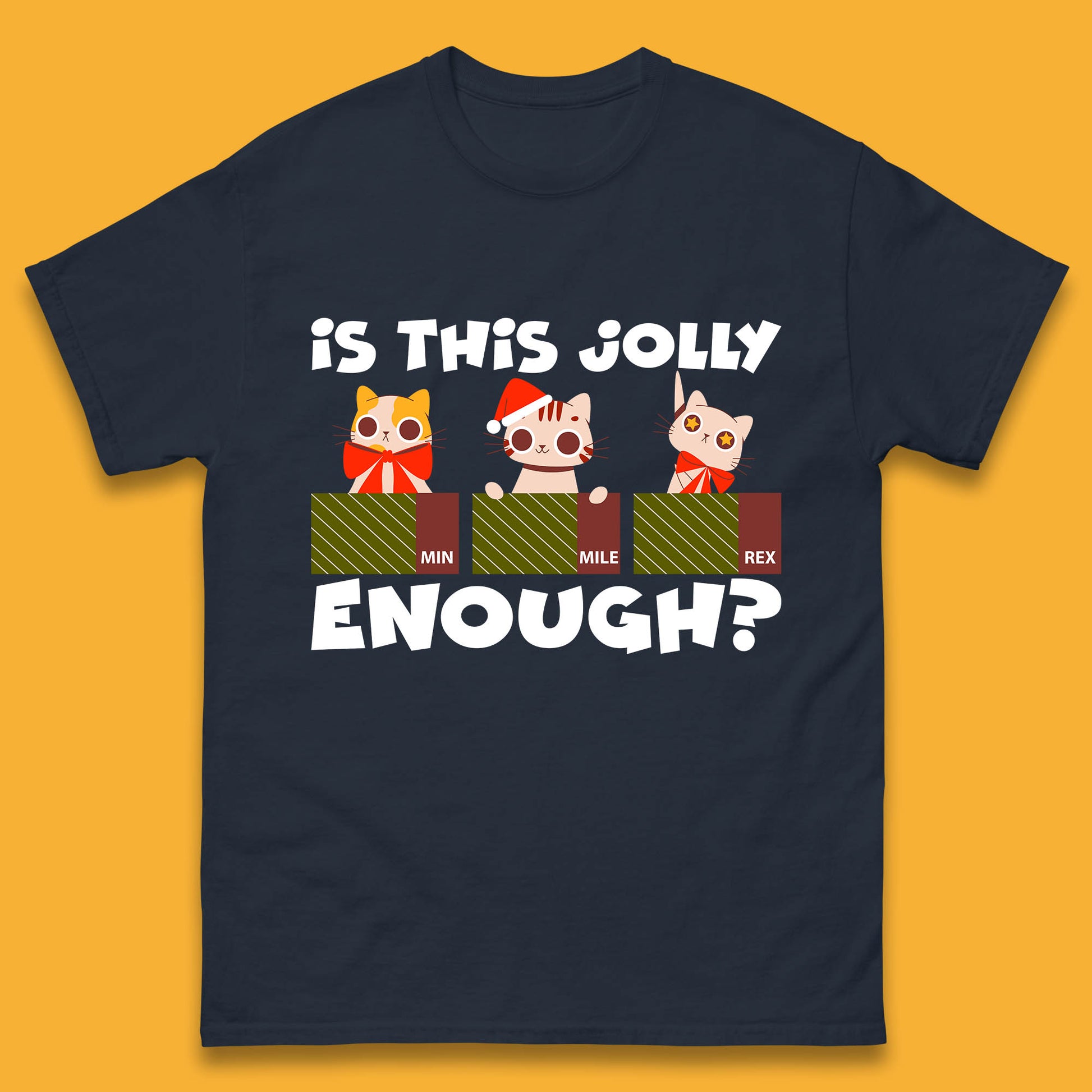 christmas cat t shirt