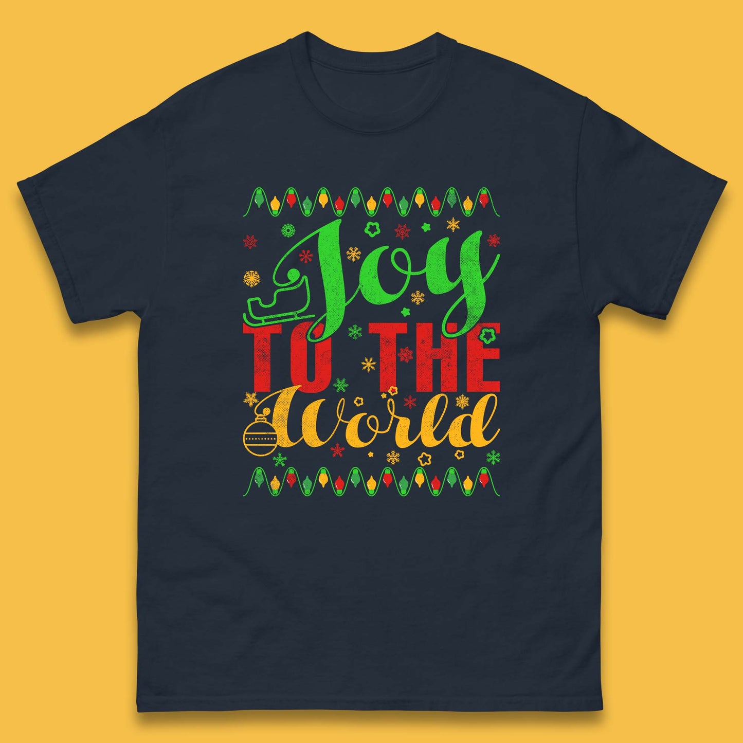 merry christmas joy to the world t shirt