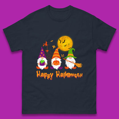 Happy Halloween Gnomies Spooky Witch Gnomes Scary Gnome Lover Mens Tee Top