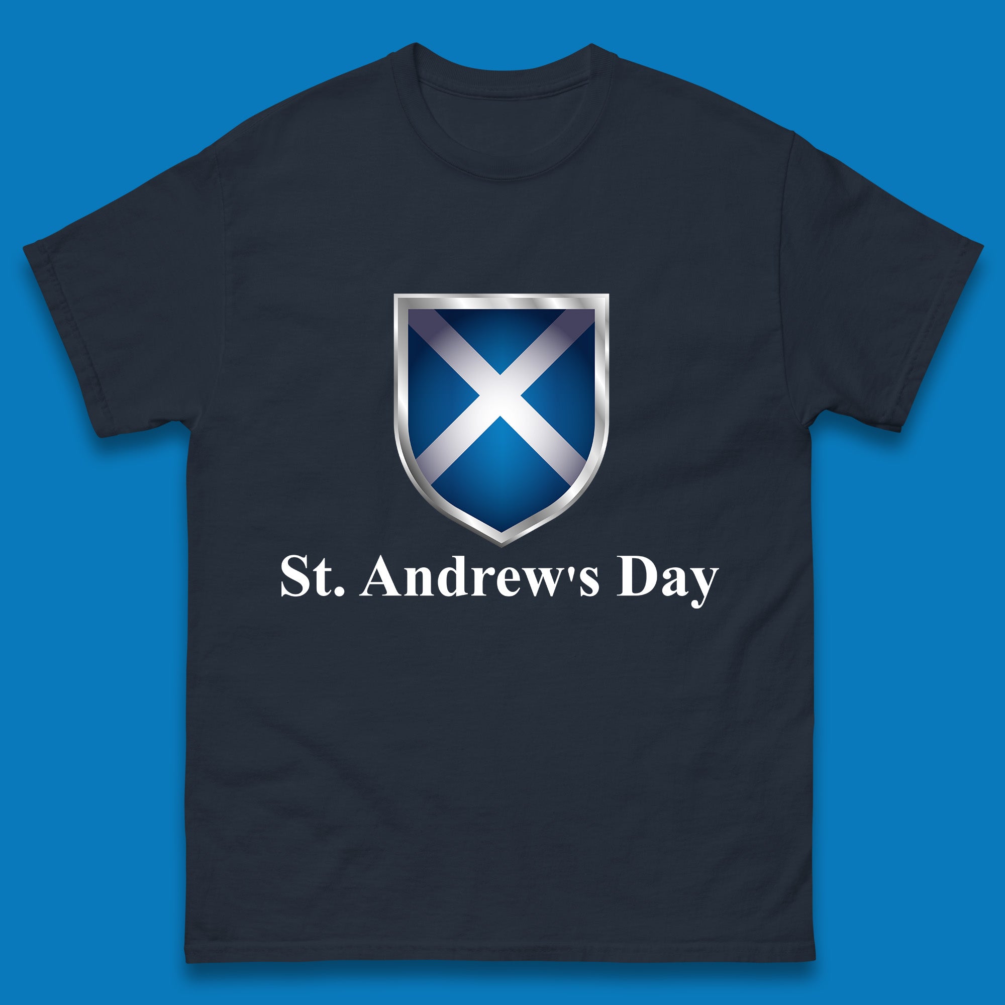 St. Andrew's Day Scotland Flag Scottish Flag Proud to be Scottish Feast of Saint Andrew Mens Tee Top