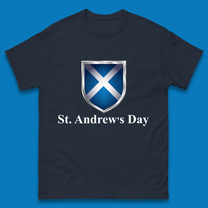 St. Andrew's Day Scotland Flag Scottish Flag Proud to be Scottish Feast of Saint Andrew Mens Tee Top
