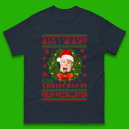 Kevin McCallister Christmas Mens T-Shirt