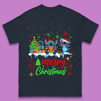 Stitch Squad Christmas Mens T-Shirt
