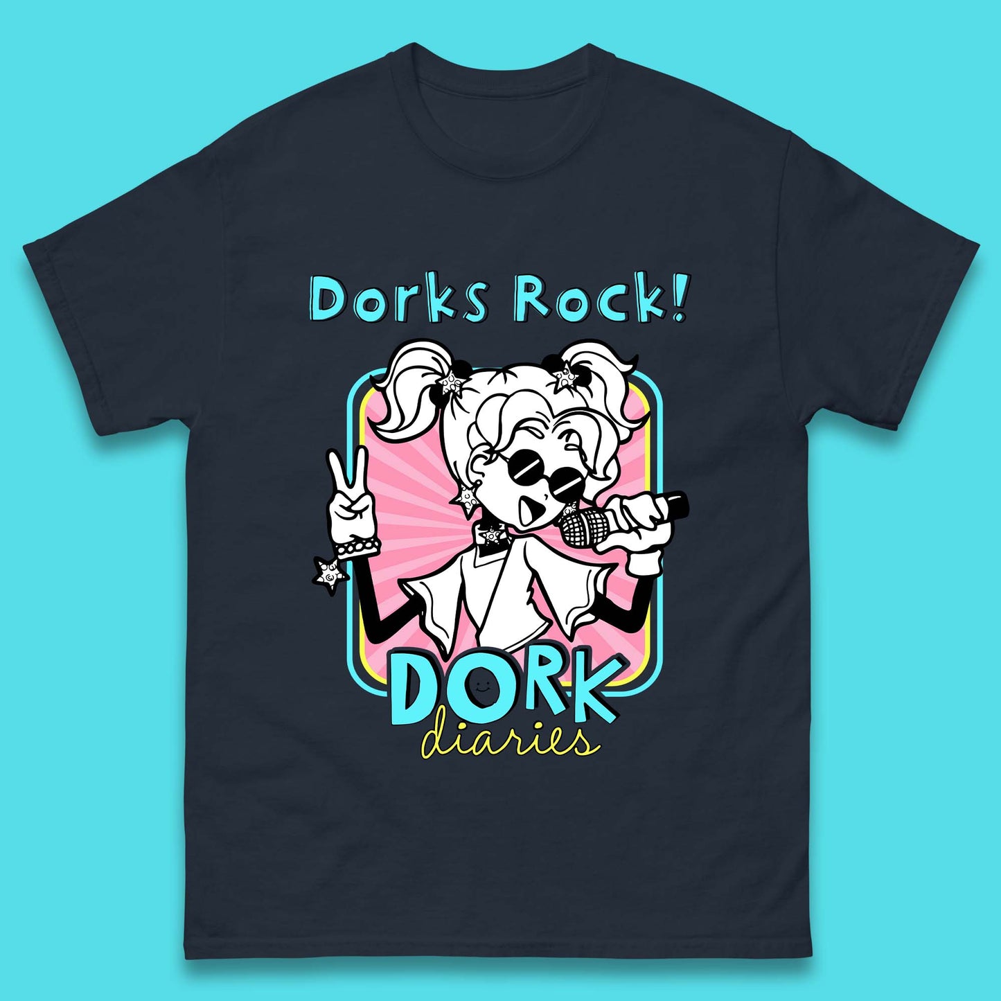 Dorks Rock Dork Diaries Mens T-Shirt