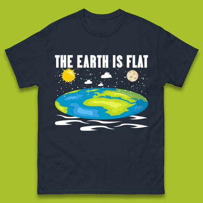 The Earth Is Flat Mens T-Shirt
