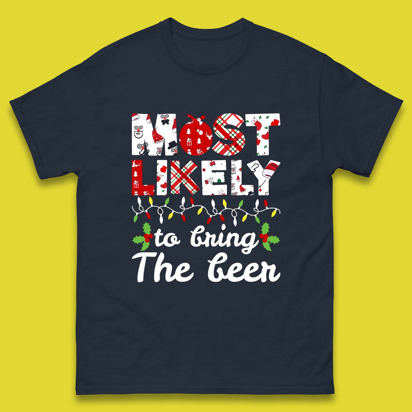 beer christmas t shirt