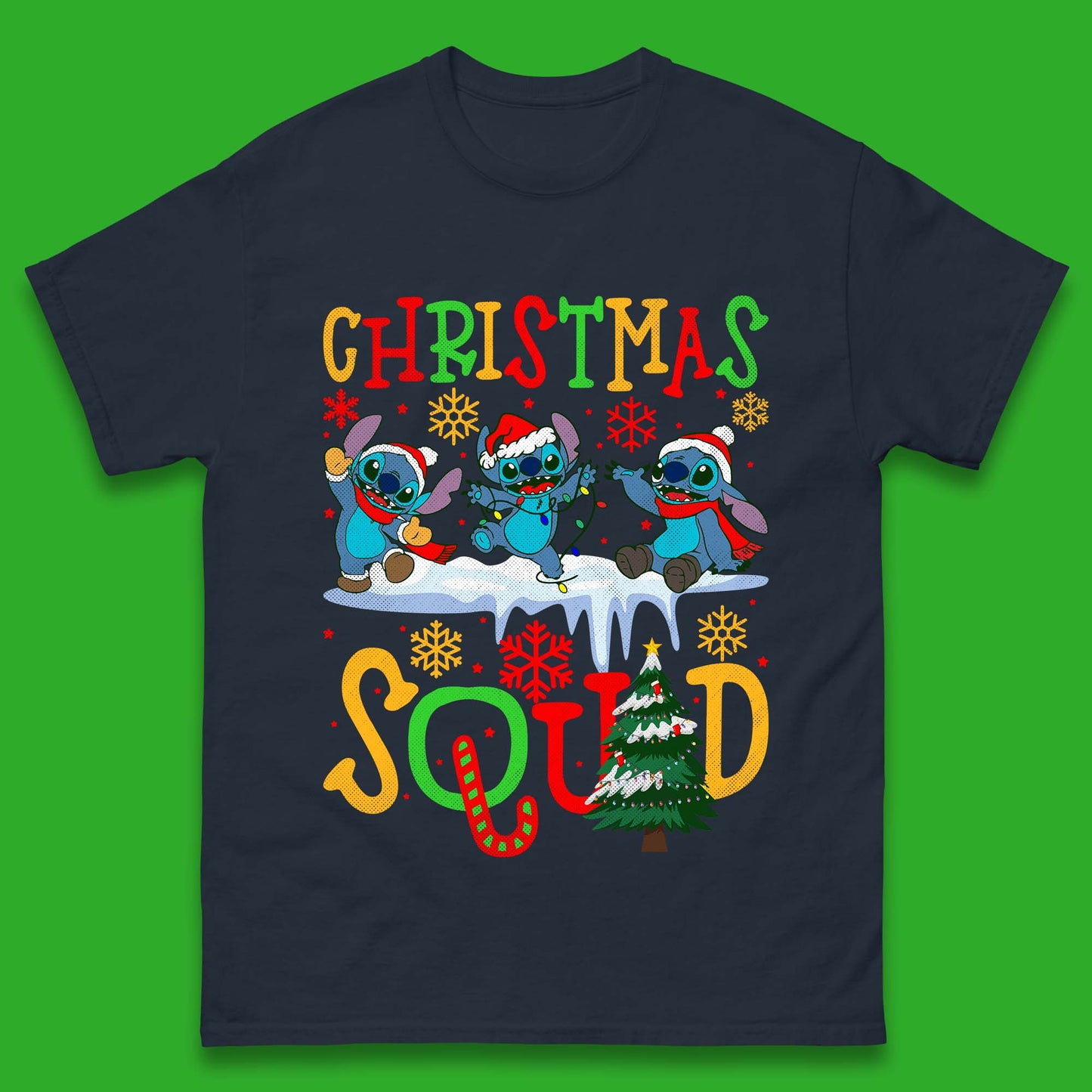 Christmas Stitch Squad Mens T-Shirt