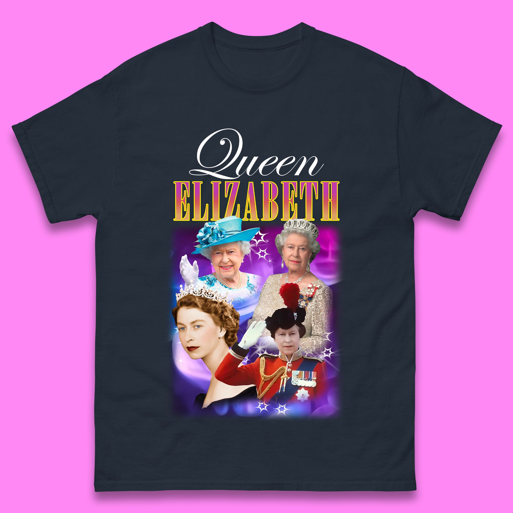 Queen Elizabeth Mens T-Shirt