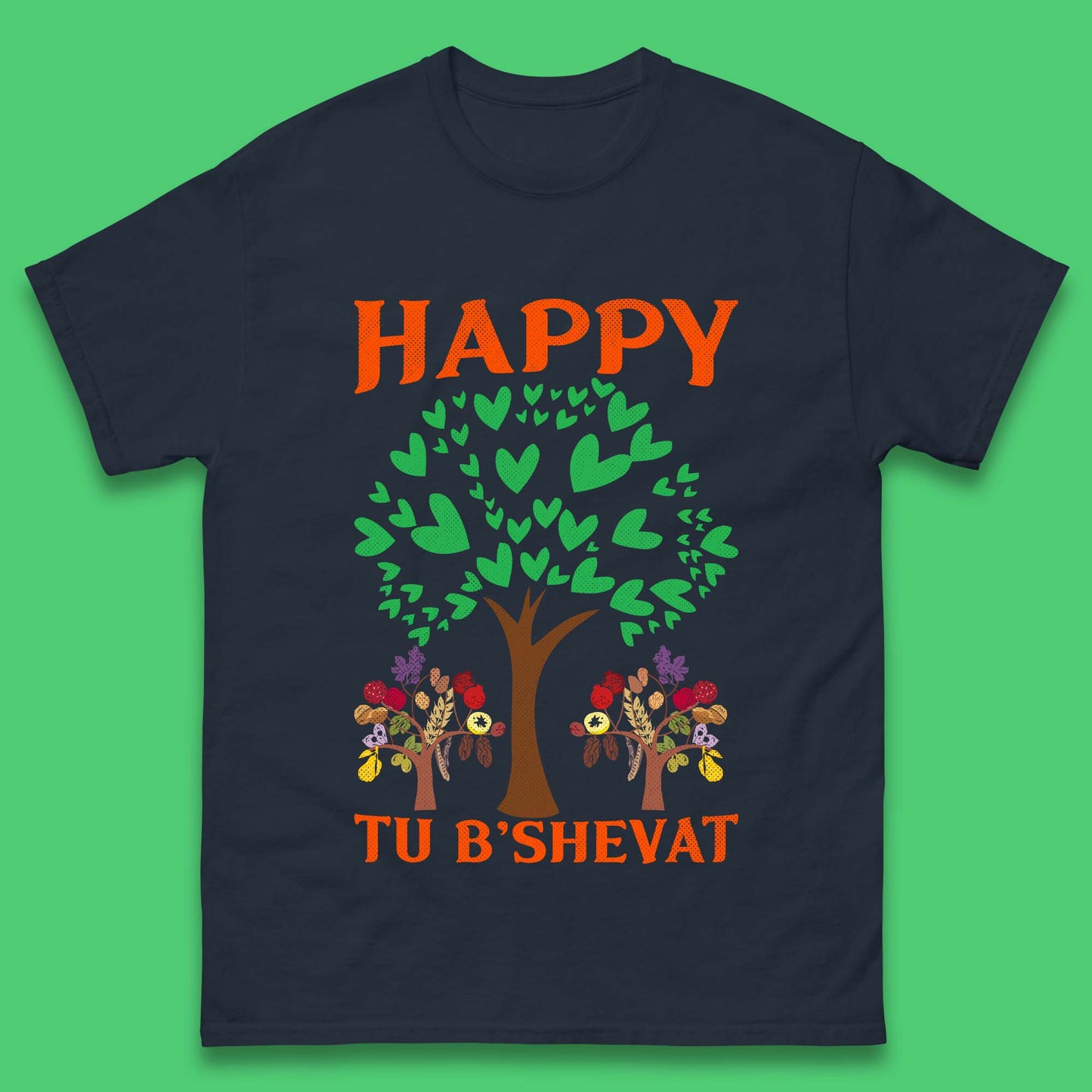 Happy Tu B'Shevat Mens T-Shirt