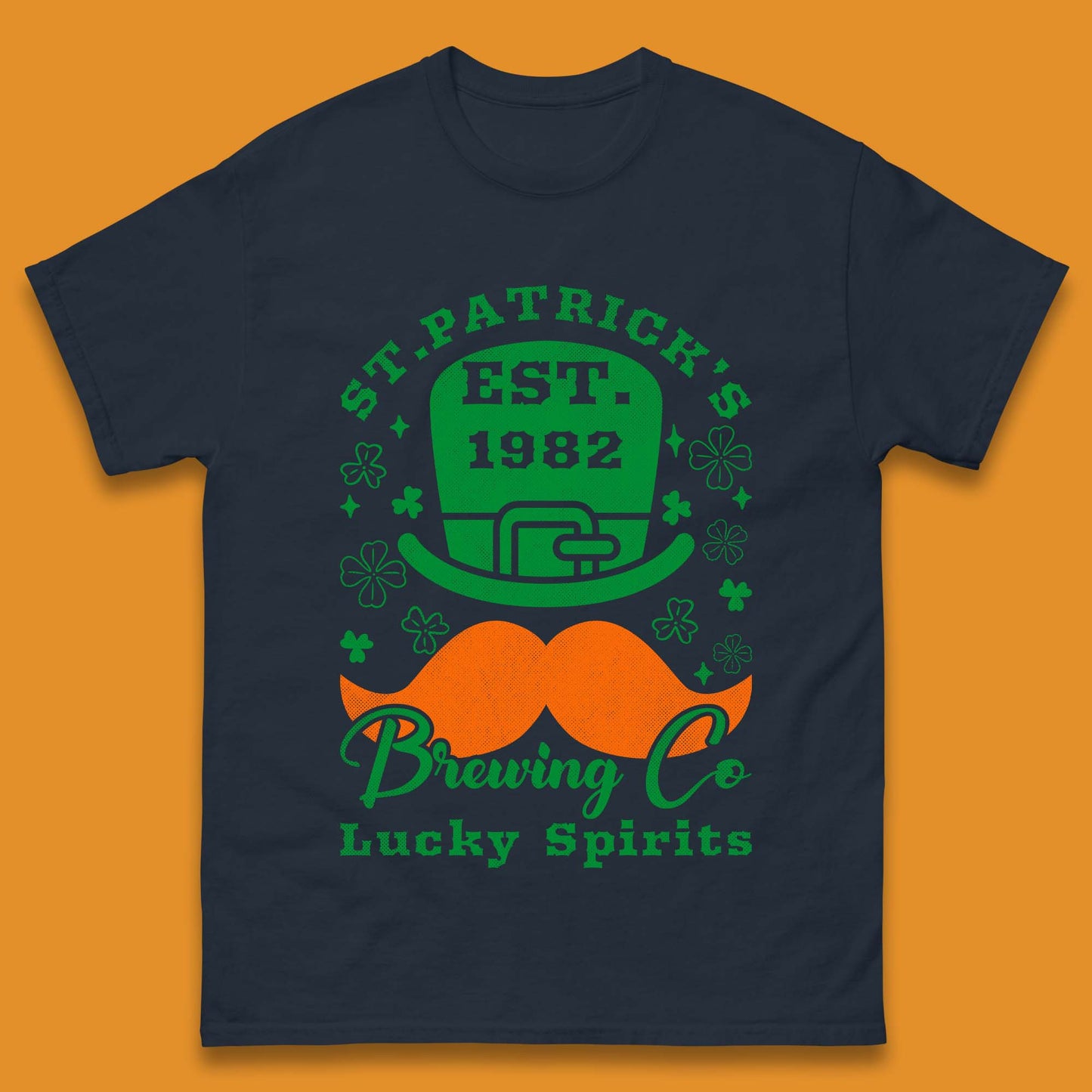St. Patrick's EST 1982 Brewing Co Mens T-Shirt