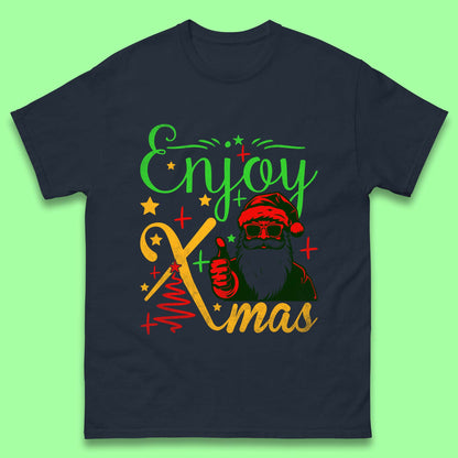 santa claus thumbs up christmas t shirt