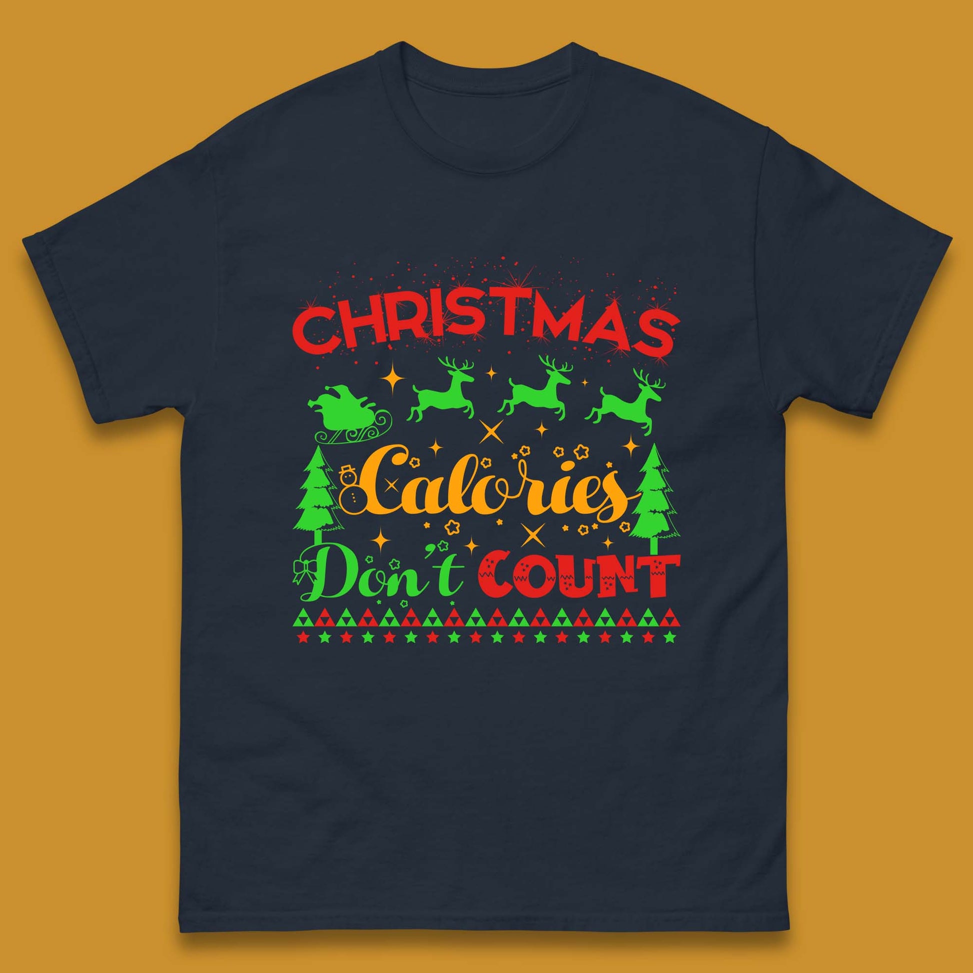 christmas calories don't count t shirt