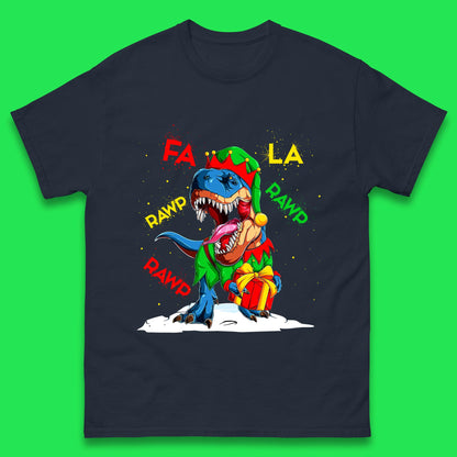 christmas dinosaur t shirt