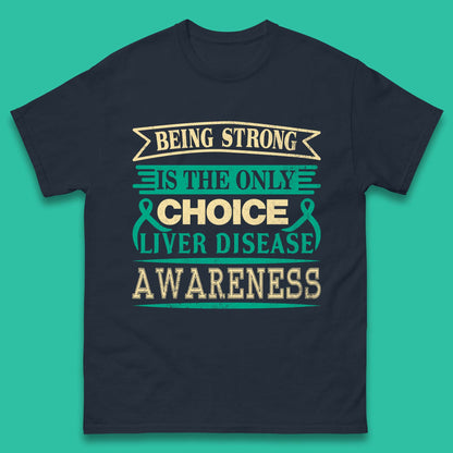 Liver Disease Awareness Mens T-Shirt
