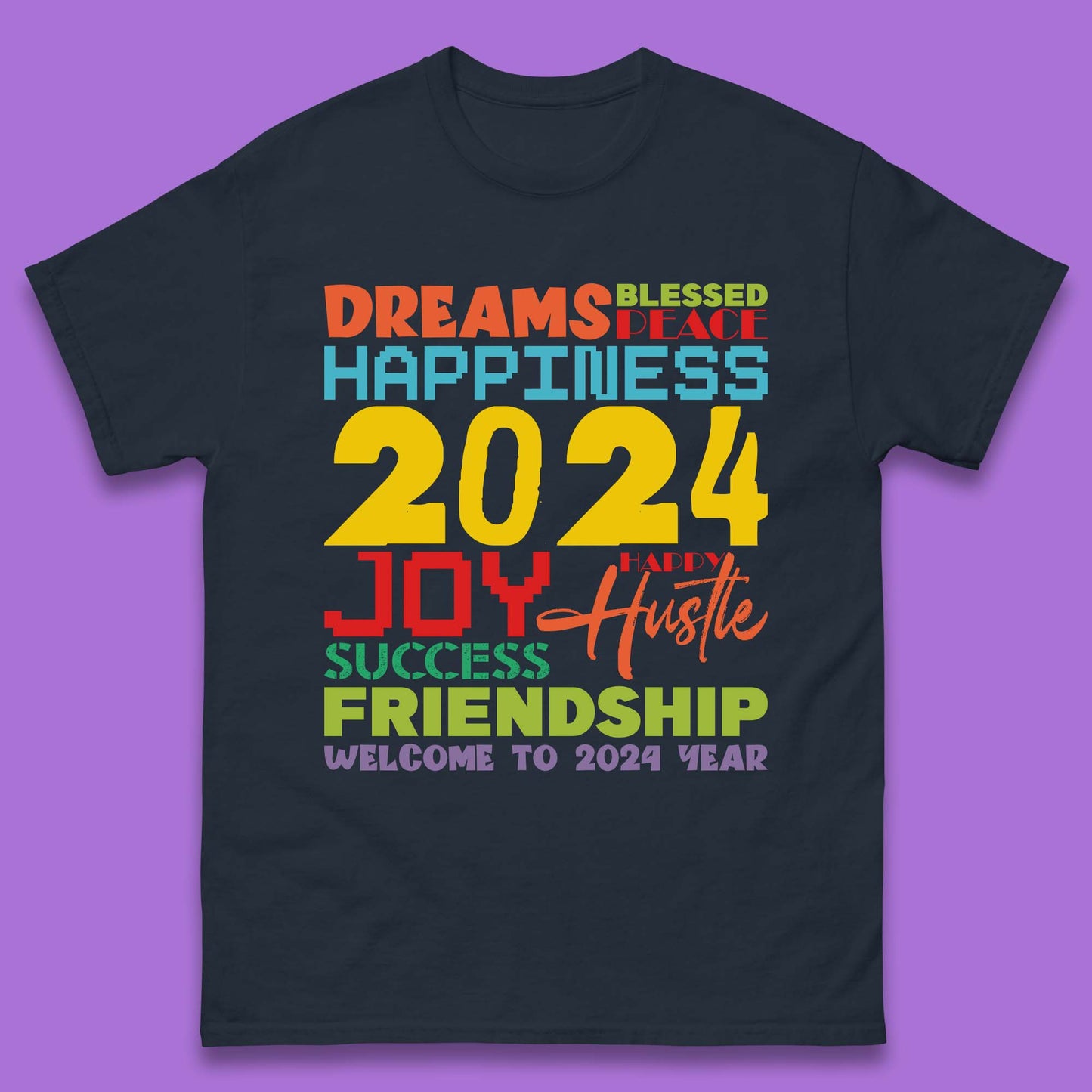 Welcome To 2024 Year Mens T-Shirt