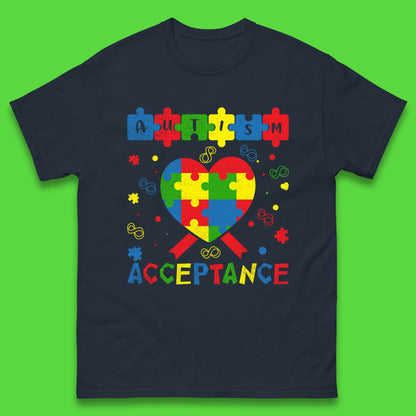 Autism Acceptance Awareness Mens T-Shirt