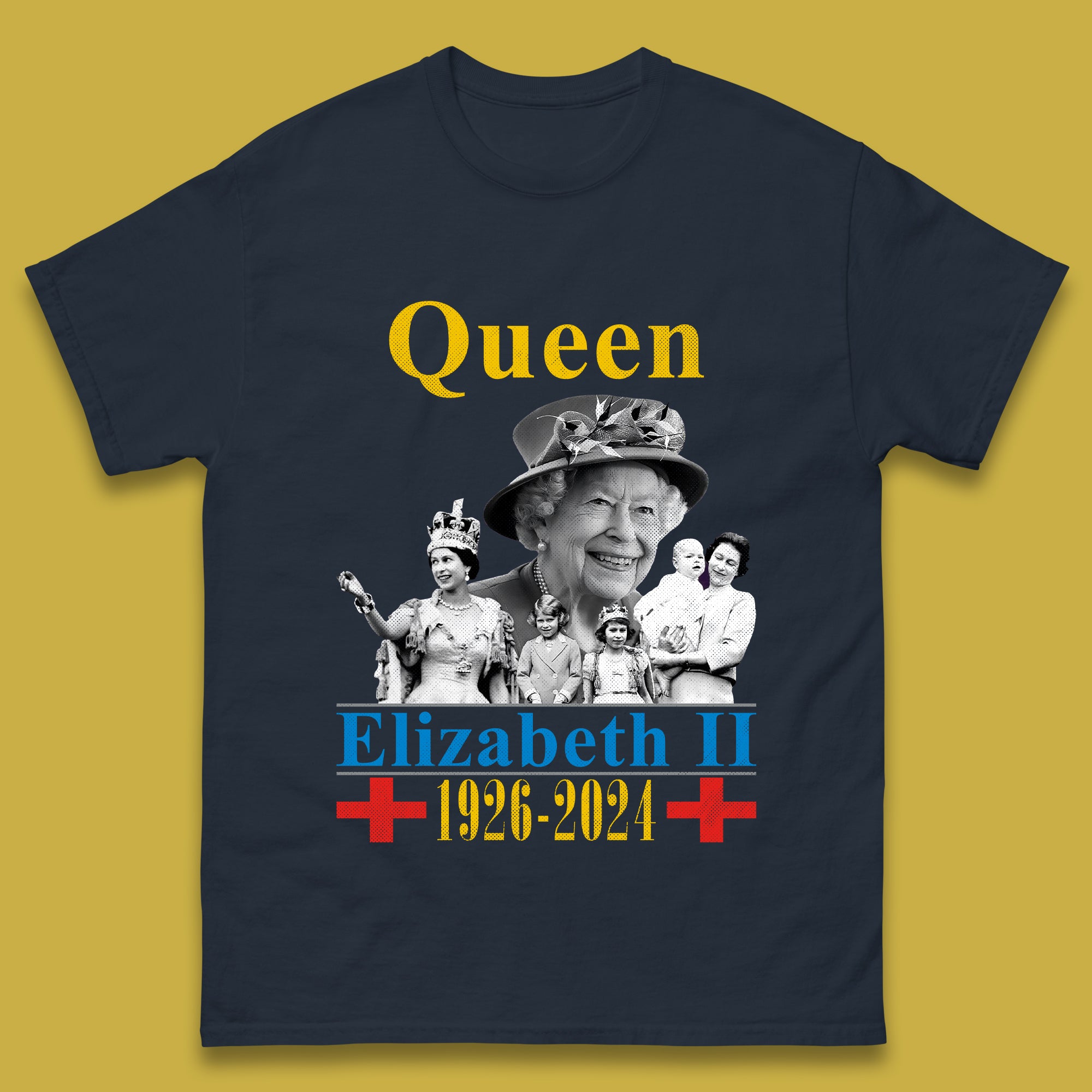 Queen Elizabeth II Mens T-Shirt