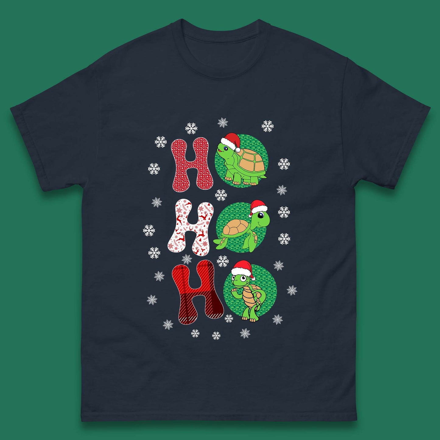 turtles santa t shirt