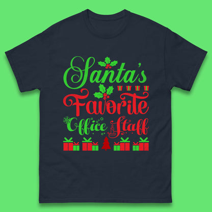 Office Staff Christmas Mens T-Shirt