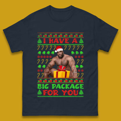 Big Package Ugly Christmas Mens T-Shirt