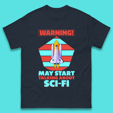 Talking About Sci-Fi Mens T-Shirt