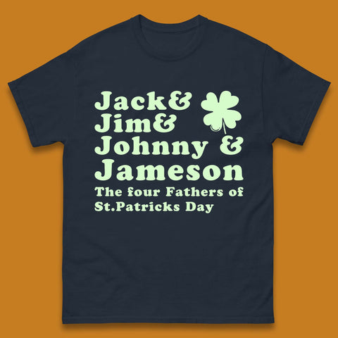 The Four Fathers of St. Patrick's Day Mens T-Shirt