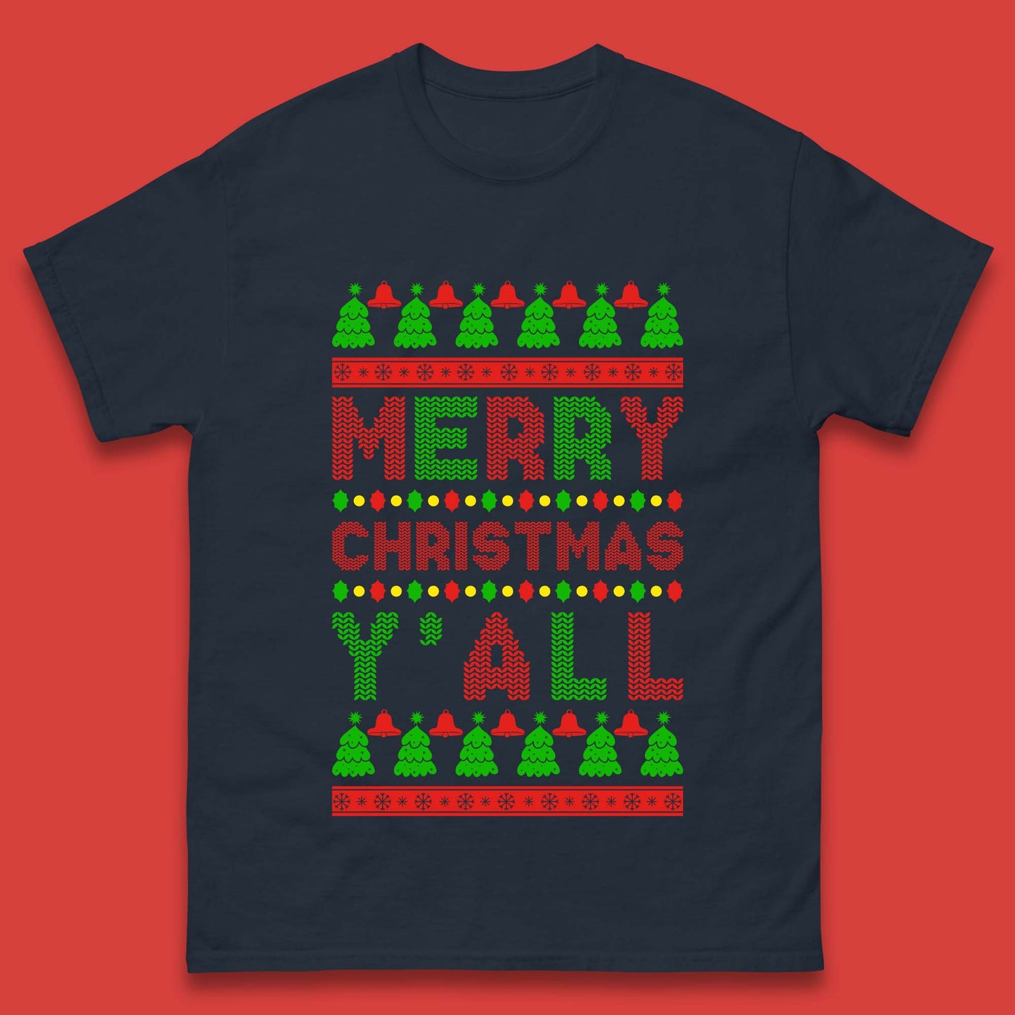 Merry Christmas Y'All Mens T-Shirt