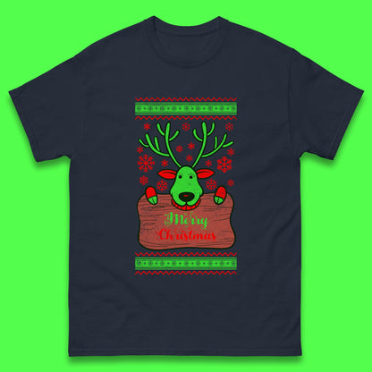 merry christmas reindeer t shirt