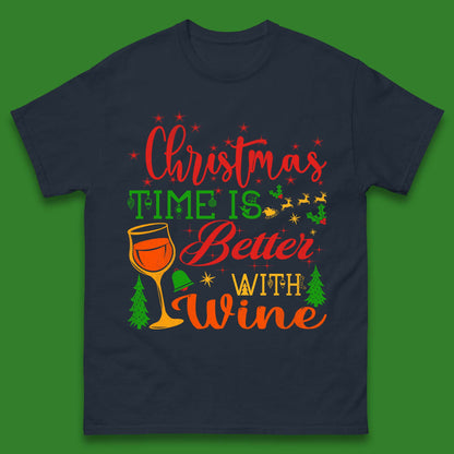 Christmas Wine Mens T-Shirt