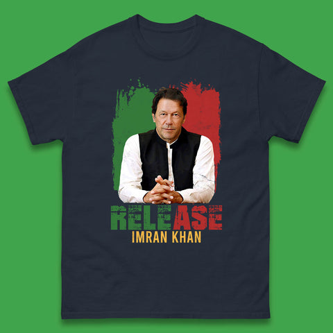 Release Imran Khan Prisoner No 804 Stand With Imran Khan Pakistan Mens Tee Top