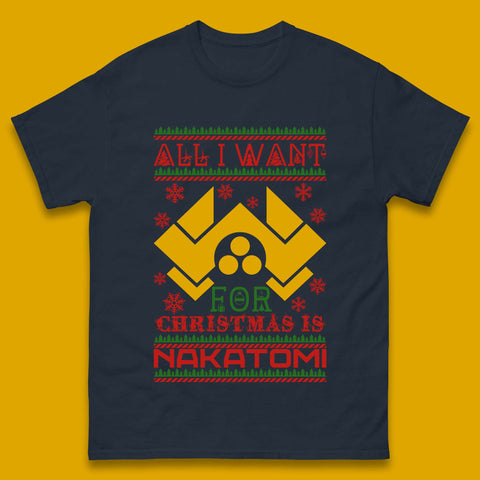 Want Nakatomi For Christmas Mens T-Shirt