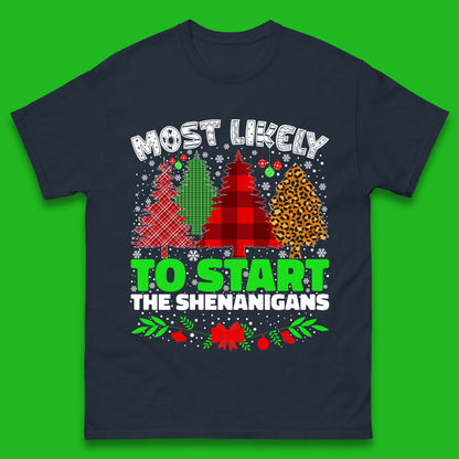 Shenanigans Christmas Mens T-Shirt