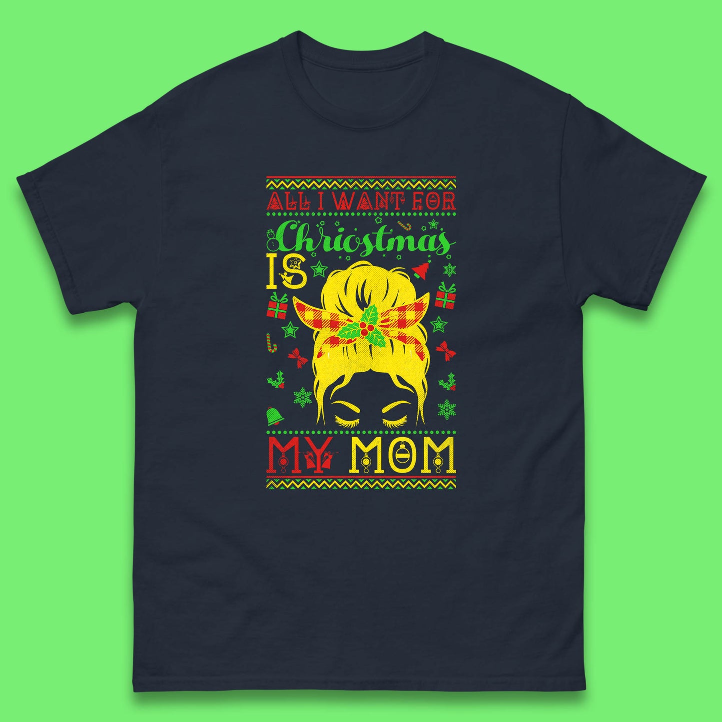 mom christmas t shirt