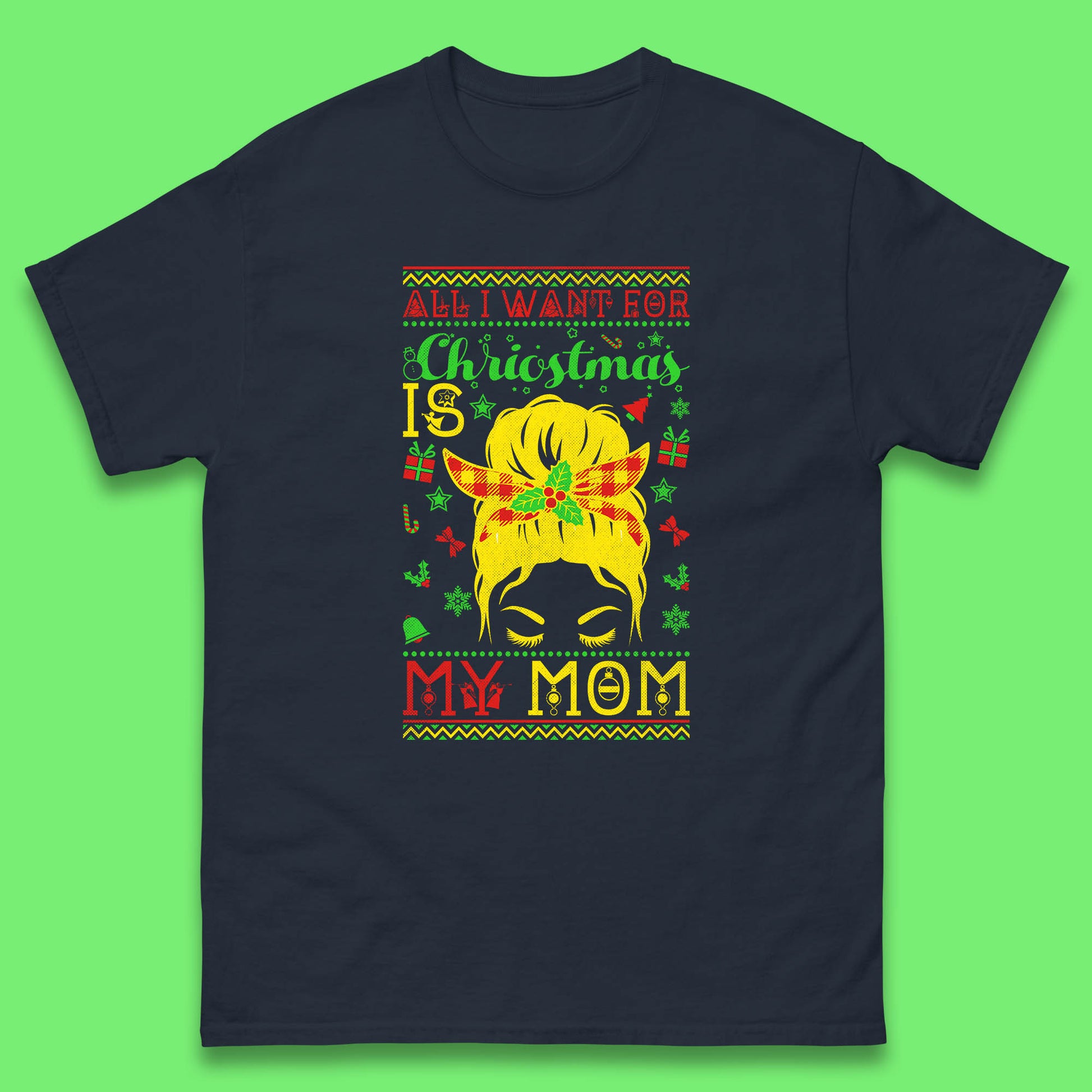 mom christmas t shirt