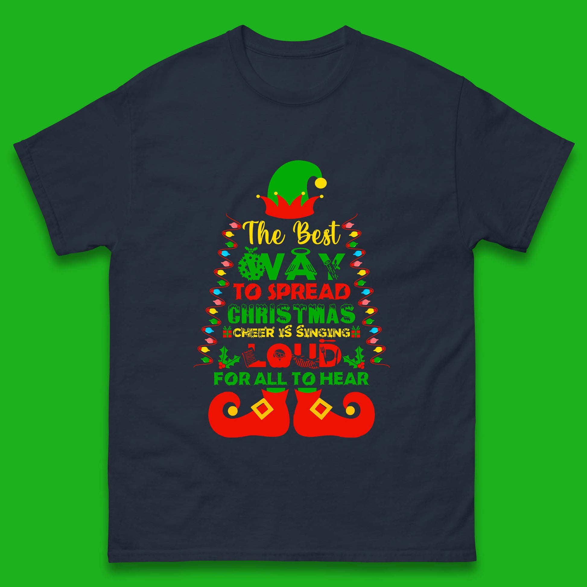 elf christmas quote t shirt