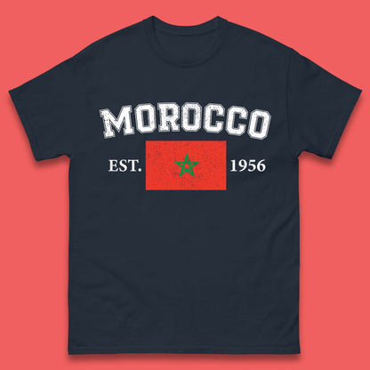 Morocco Est 1956 Mens T-Shirt