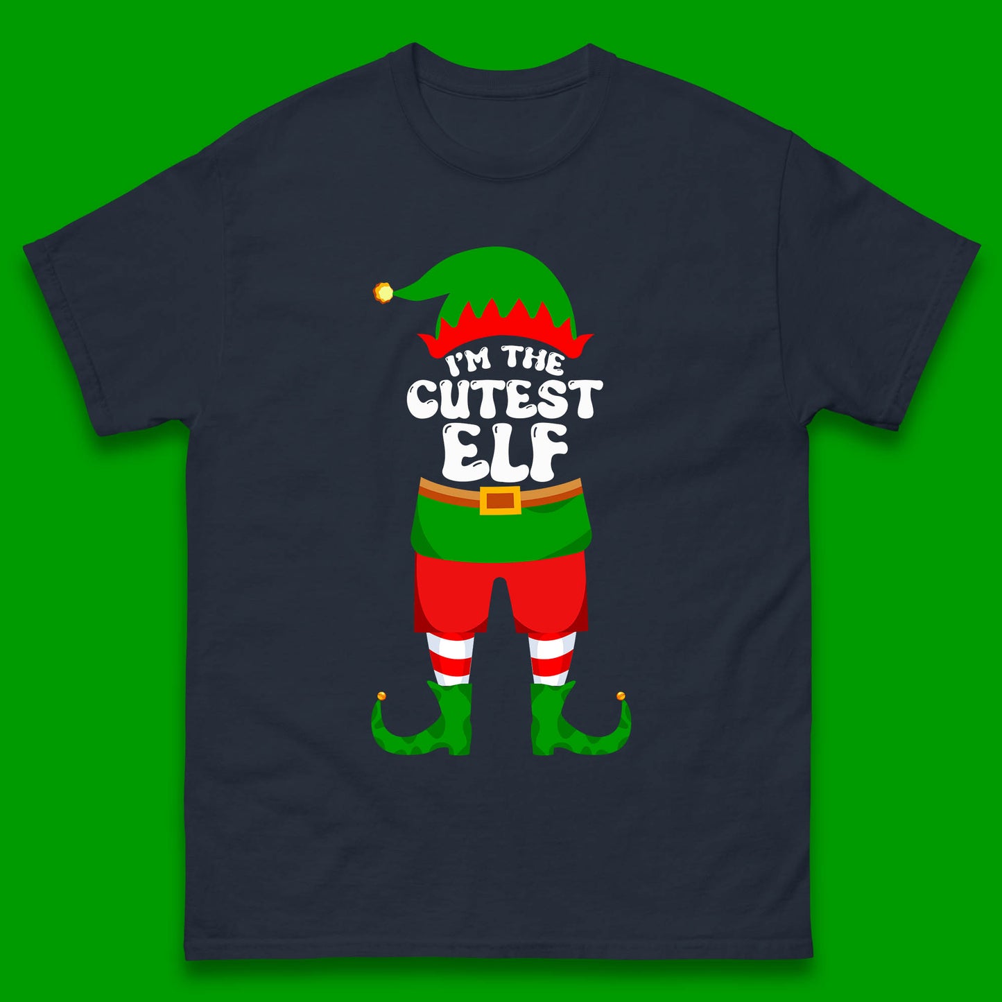 im the cutest elf christmas t shirt