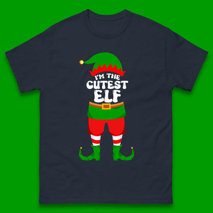 im the cutest elf christmas t shirt