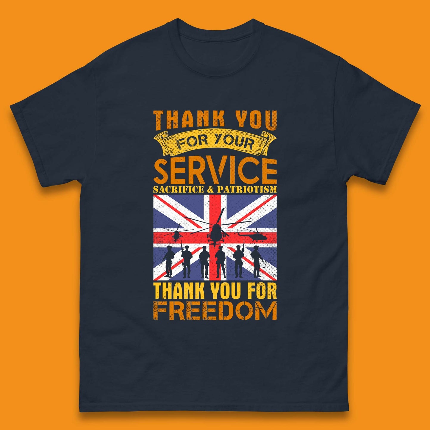 Thank You For Your Service Mens T-Shirt