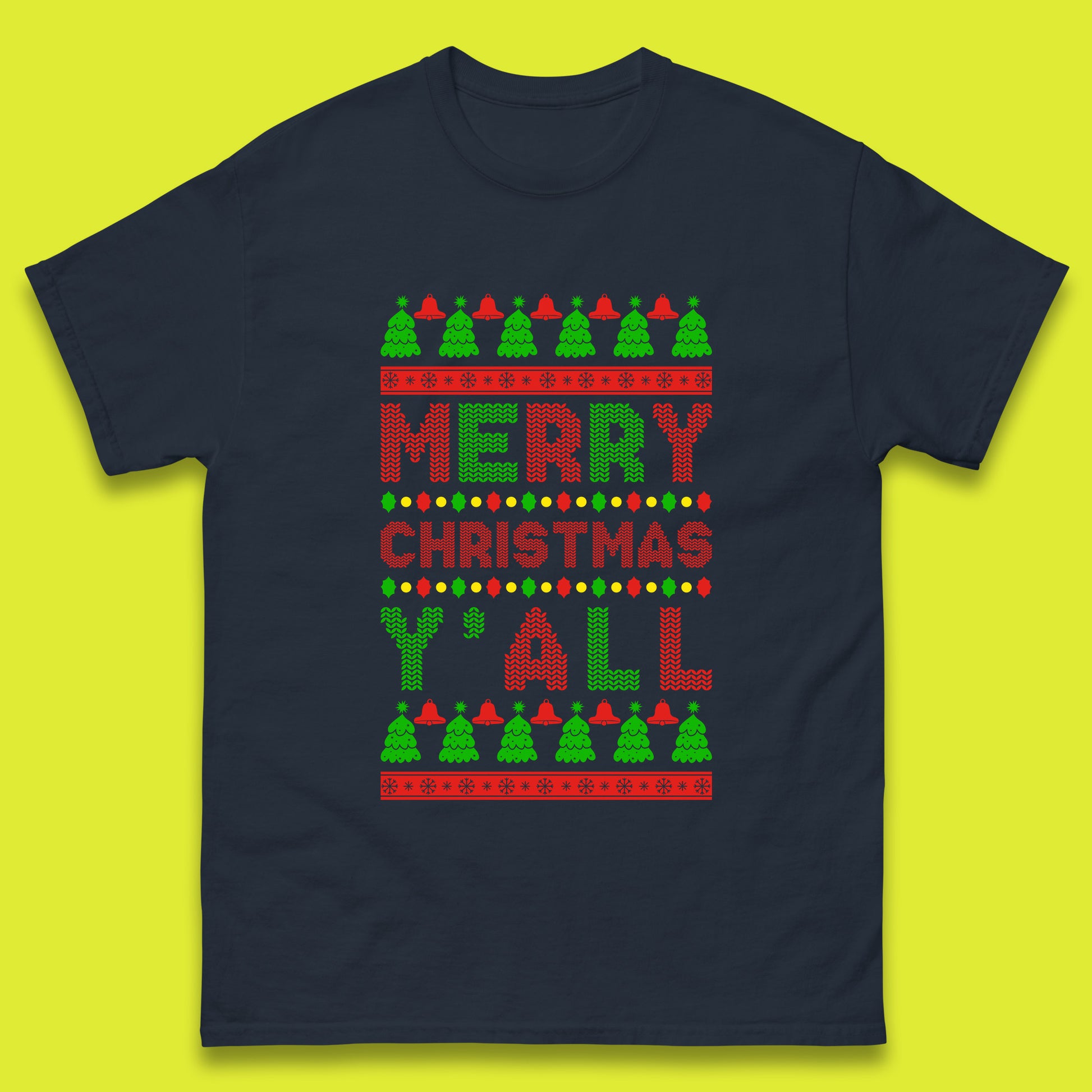 merry christmas y all t shirt